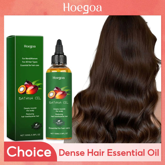 Batana Nourishing Hair Oil Hair Strengthen Repair Split Ends Damage Increase Hair Thickness Smoothness Dense Hair Essential Oil