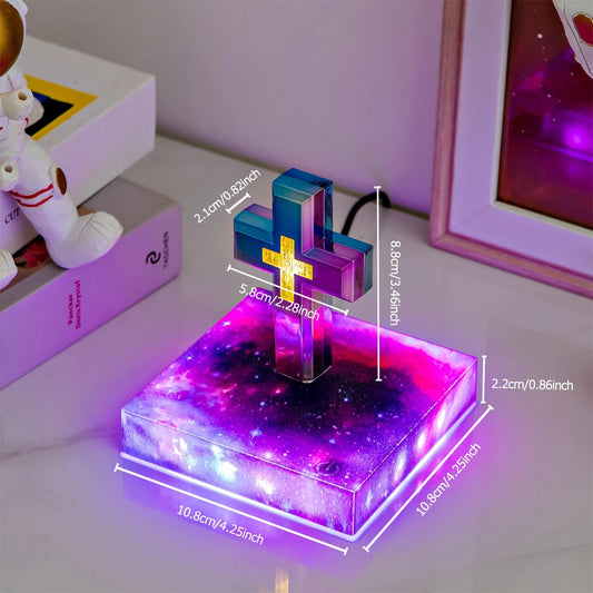 Magnetic Levitating Book LED Night Light Rotation Desk Lamp Creative Floating Table Light For Home Office Home Decoration
