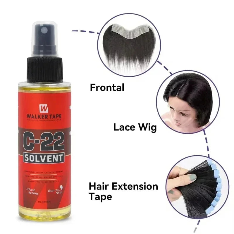 C-22 Solvent spray remover for Lace wigs Wig glue remover is safe and non-irritating glue remover