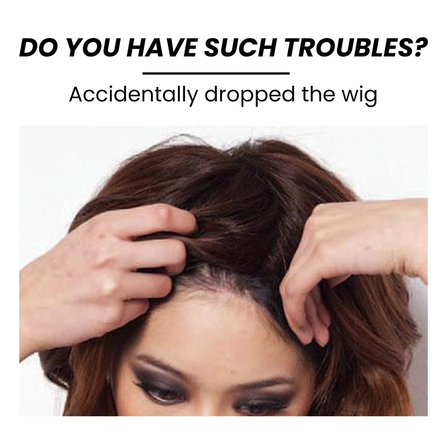 Melting Spray Wig Glue For Lace Wigs Lace Tint Mousse Wig Glue Waterproof Glue Remover Wig Installation Hair Hairdress Salon