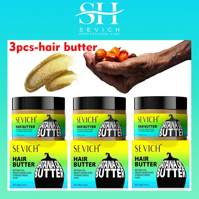 New 4.23oz Pure Batana Butter Hair Growth For Men & Women 120g Treating Hair Loss Anti-Breakage Batana Oil Hair Mask Hair Care