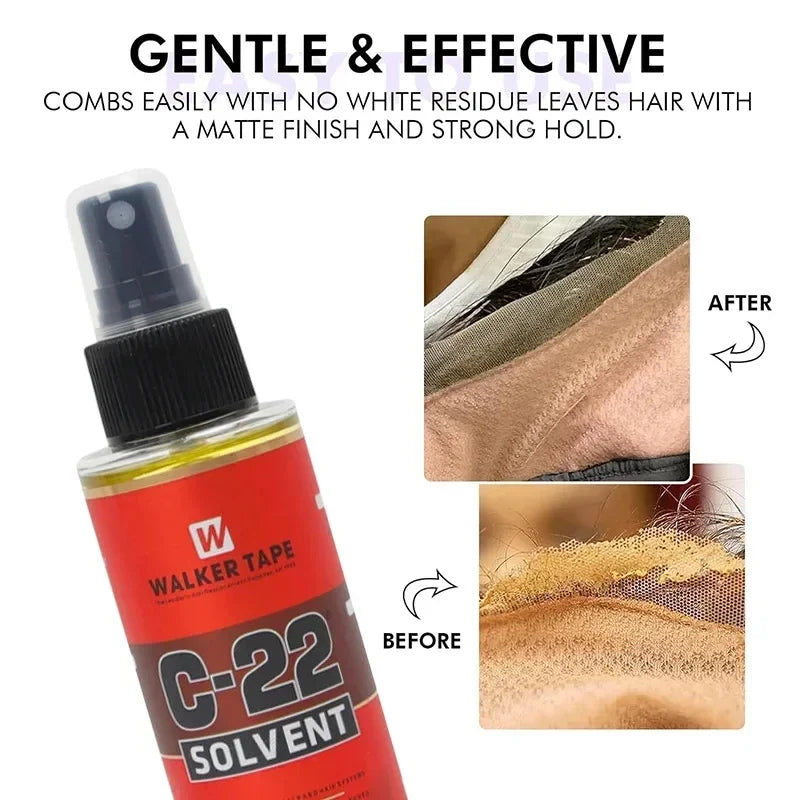 C-22 Solvent spray remover for Lace wigs Wig glue remover is safe and non-irritating glue remover