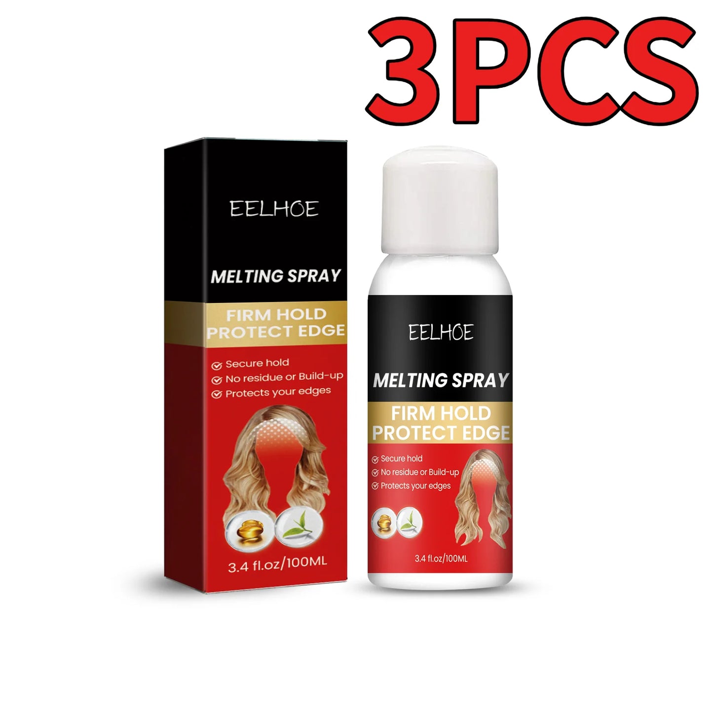 Melting Spray Wig Glue For Lace Wigs Lace Tint Mousse Wig Glue Waterproof Glue Remover Wig Installation Hair Hairdress Salon