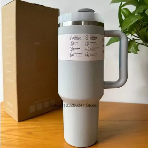 2025New Arrivals Thermal Coffee Cup with Straw Stainless Steel Vacuum