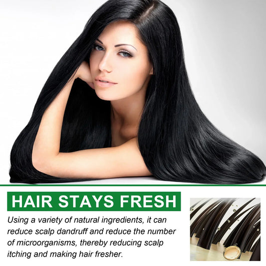 Black Hair Soap Hair Darkening Bar Repair Coverage Gray White Color Dye Hair Nourishing Smoothing Polygonum Multiflorum Shampoo